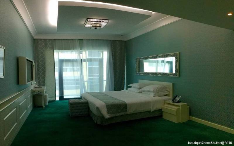 Boutique 7 Hotel And Suites Dubaj Kültér fotó